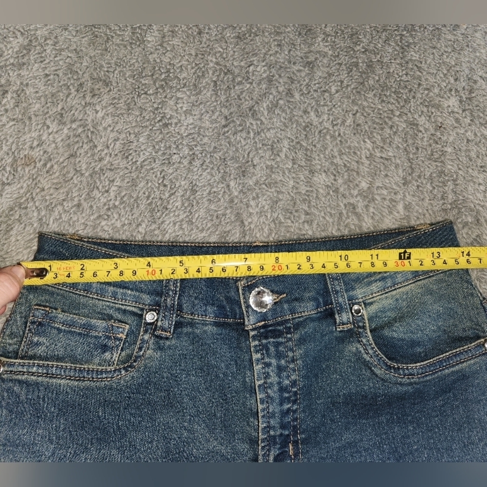 VENUS rhinestone women's denim NWOT - Picture 9 of 11